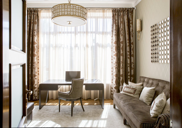 Фото из портфолио Дом в Подмосковье, 1000 м2  – фотографии дизайна интерьеров на INMYROOM