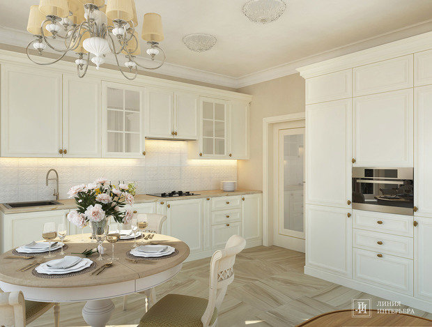 Фото из портфолио Дизайн дома классика – фотографии дизайна интерьеров на INMYROOM