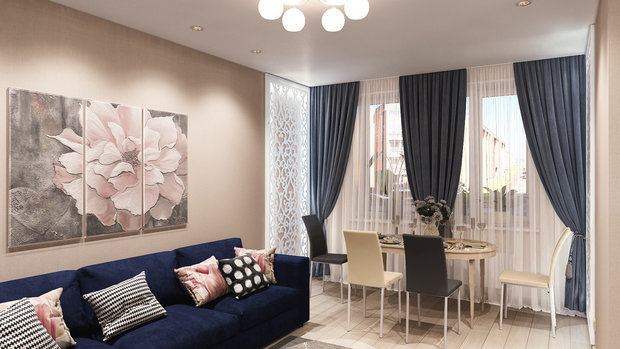 Фото из портфолио ул.Марины Цветаевой, 5 – фотографии дизайна интерьеров на INMYROOM
