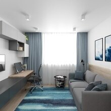 Фото из портфолио Комната для молодого человека – фотографии дизайна интерьеров на INMYROOM