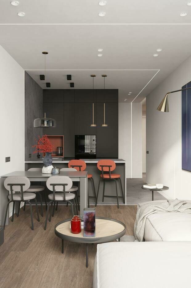 Фото из портфолио КВАРТИРА В ЖК Life Варшавская – фотографии дизайна интерьеров на INMYROOM