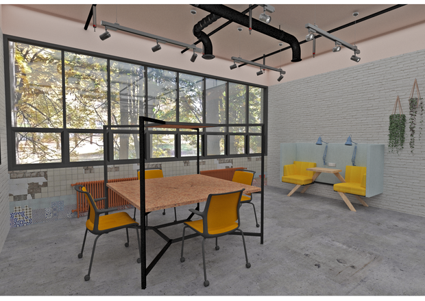 Фото из портфолио Офис для IT компании в Риге – фотографии дизайна интерьеров на INMYROOM