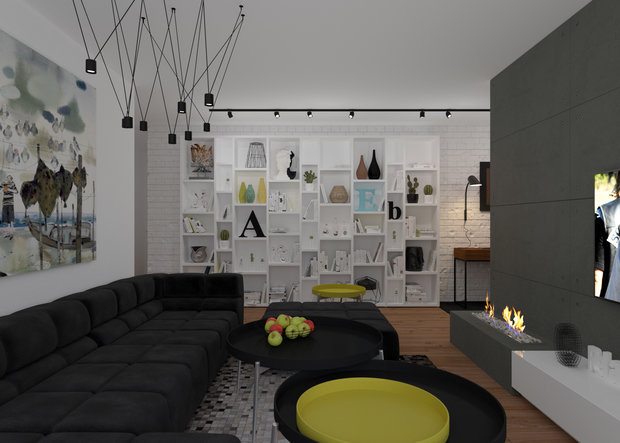 Фото из портфолио Квартира для байкера – фотографии дизайна интерьеров на INMYROOM