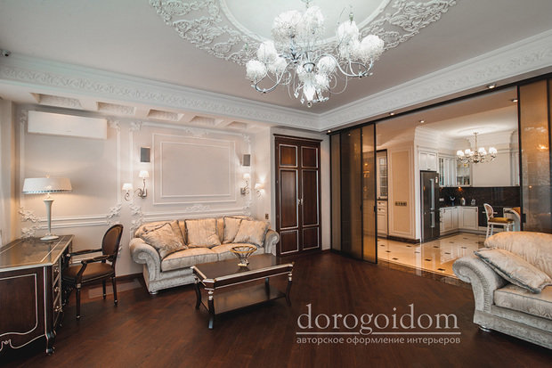 Фото из портфолио Строгие акценты – фотографии дизайна интерьеров на InMyRoom.ru