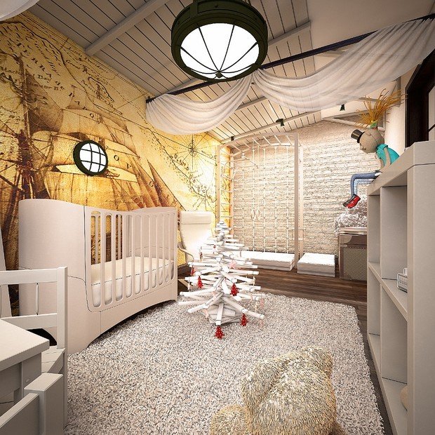 Фото из портфолио Квартира для пары с детьми – фотографии дизайна интерьеров на INMYROOM