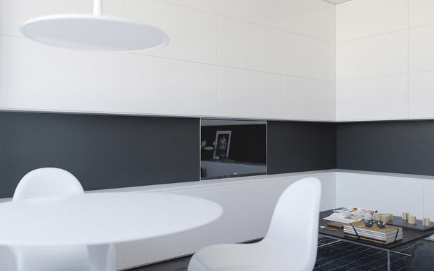 Фото из портфолио Orange is the New Black – фотографии дизайна интерьеров на INMYROOM