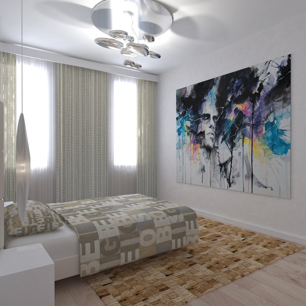 Фото из портфолио Квартира для художника – фотографии дизайна интерьеров на INMYROOM