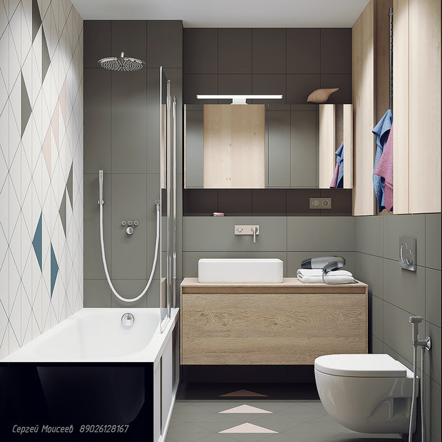 Фото из портфолио 103 Квартира в ЖК Гринада Москва – фотографии дизайна интерьеров на INMYROOM