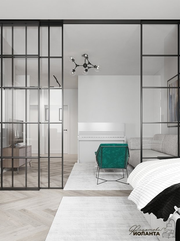 Фото из портфолио Студия кухня-гостиная – фотографии дизайна интерьеров на INMYROOM