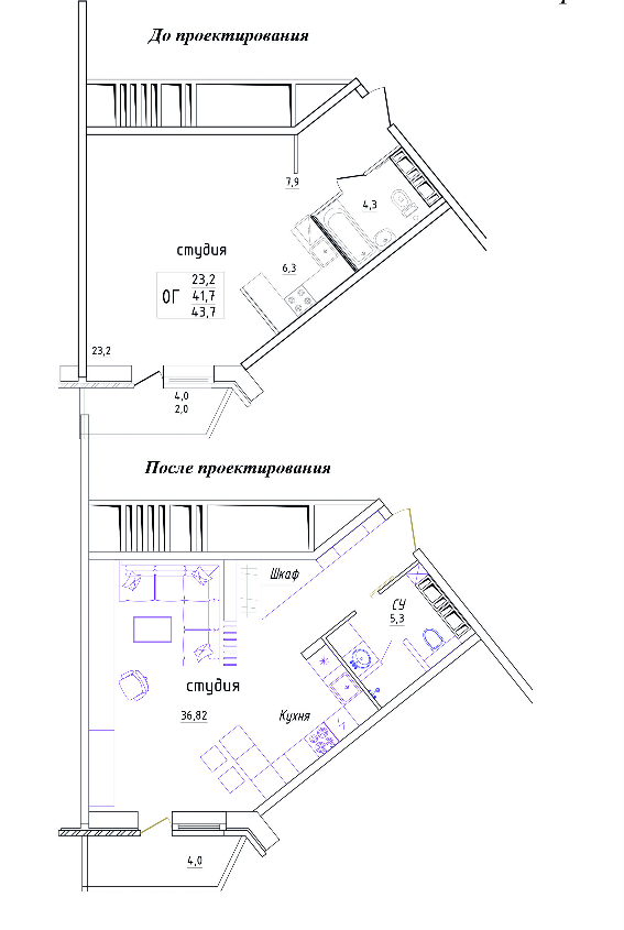 Фото из портфолио Studio – фотографии дизайна интерьеров на INMYROOM