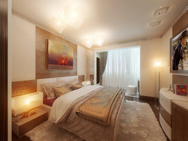 Фото из портфолио дизайн-проект квартиры в стиле хай-тэк – фотографии дизайна интерьеров на INMYROOM