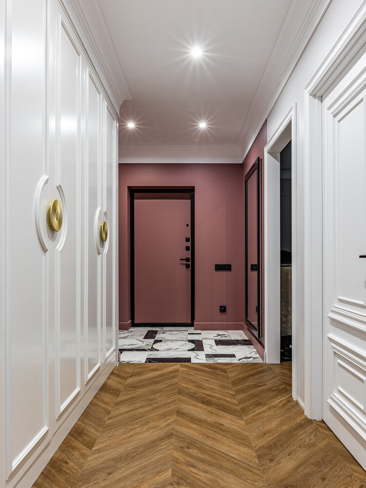 Фотография: Прихожая в стиле Классический, Современный, Квартира, Проект недели, 3 комнаты, 60-90 метров – фото на INMYROOM Фотография: Прихожая в стиле Классический, Современный, Квартира, Проект недели, 3 комнаты, 60-90 метров – фото на INMYROOM