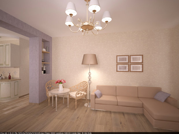Фото из портфолио Квартира 45 кв.м.  – фотографии дизайна интерьеров на INMYROOM