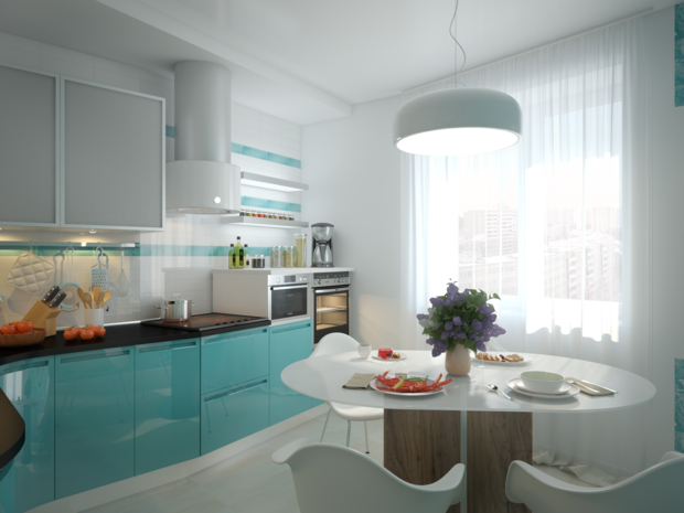 Фотография: Кухня и столовая в стиле Современный, Хай-тек – фото на INMYROOM