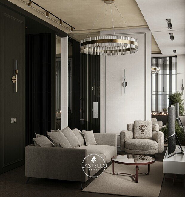 Фото из портфолио ЖК West Garden - 48 м² – фотографии дизайна интерьеров на INMYROOM