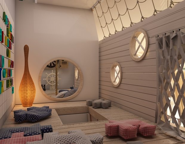 Фото из портфолио Детская комната для мальчиков – фотографии дизайна интерьеров на INMYROOM