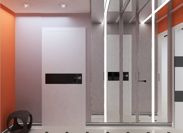 Фото из портфолио Однушка в химках – фотографии дизайна интерьеров на INMYROOM