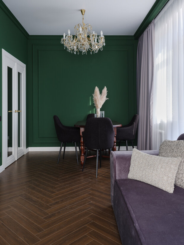 Фотография: Кухня и столовая в стиле Современный, Квартира, Проект дня, Сталинка, Кирпичный дом, 4 и больше, 60-90 метров, Санкт-Петербруг – фото на INMYROOM