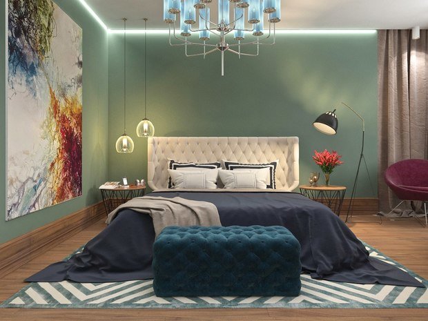 Фото из портфолио Проект "Колористика весны" – фотографии дизайна интерьеров на INMYROOM