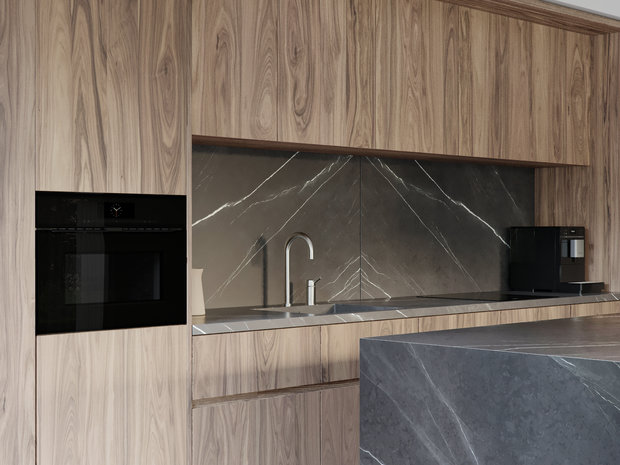 Фотография: Кухня и столовая в стиле Эко, Квартира, Проект недели, 4 и больше, Более 90 метров, Ab-architects, Level Barvikha – фото на INMYROOM