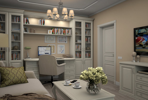 Фотография: Кабинет в стиле Классический – фото на INMYROOM