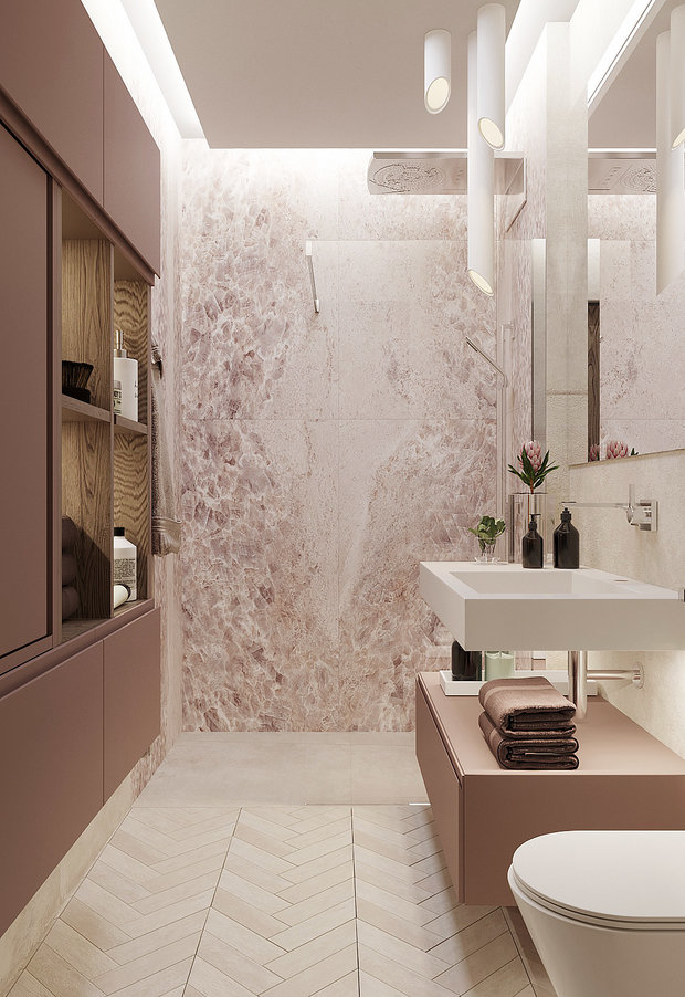 Фото из портфолио 160 м² ЖК Дыхание – фотографии дизайна интерьеров на INMYROOM