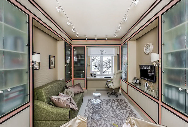 Фотография: Гостиная в стиле Прованс и Кантри, Кабинет, Интерьер комнат – фото на INMYROOM Фотография: Гостиная в стиле Прованс и Кантри, Кабинет, Интерьер комнат – фото на INMYROOM