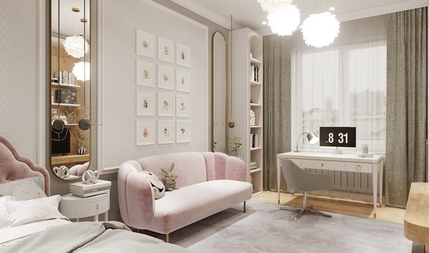 Фото из портфолио Детская – фотографии дизайна интерьеров на INMYROOM