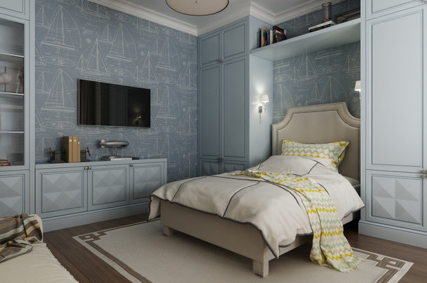 Фото из портфолио Дом на Победы, 5 – фотографии дизайна интерьеров на INMYROOM