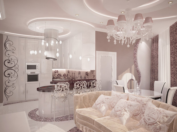 Фото из портфолио Кружево роскоши – фотографии дизайна интерьеров на INMYROOM