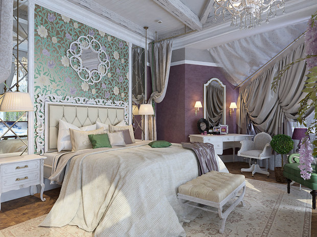 Фото из портфолио Розовый сад – фотографии дизайна интерьеров на INMYROOM