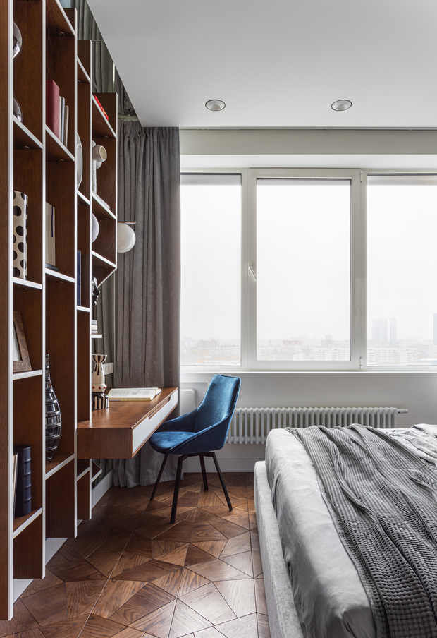 Фото из портфолио Квартира 74,6 кв.м. ЖК "Лица" Реализованный проект – фотографии дизайна интерьеров на INMYROOM