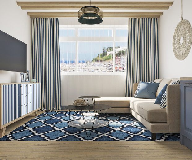 Фото из портфолио Проект студии в средиземноморском стиле – фотографии дизайна интерьеров на INMYROOM