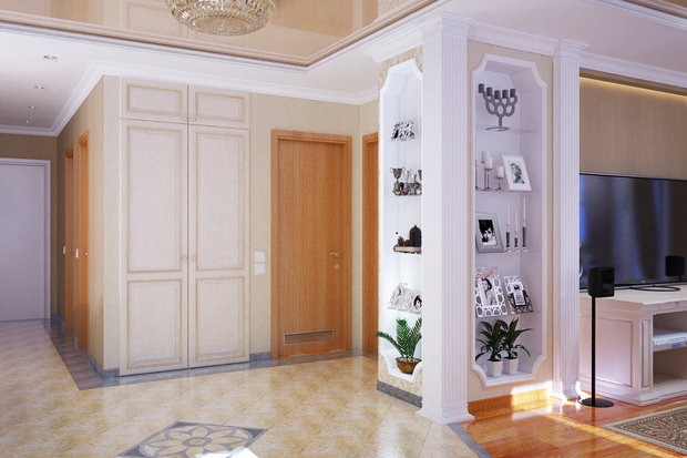 Фото из портфолио Прихожие – фотографии дизайна интерьеров на INMYROOM