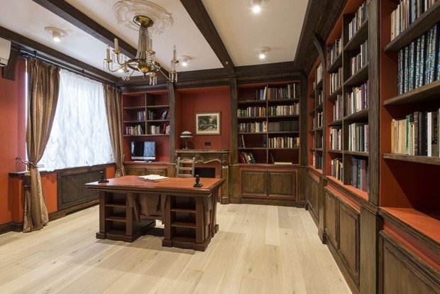 Фото из портфолио Кабинет – фотографии дизайна интерьеров на INMYROOM