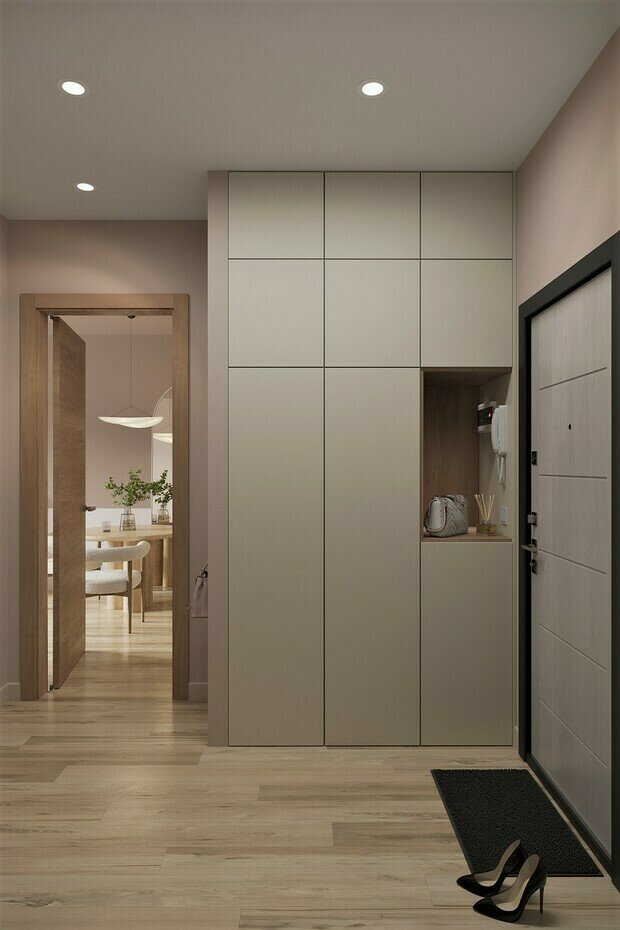 Фото из портфолио Квартира для девушки в Ханты-Мансийске – фотографии дизайна интерьеров на INMYROOM