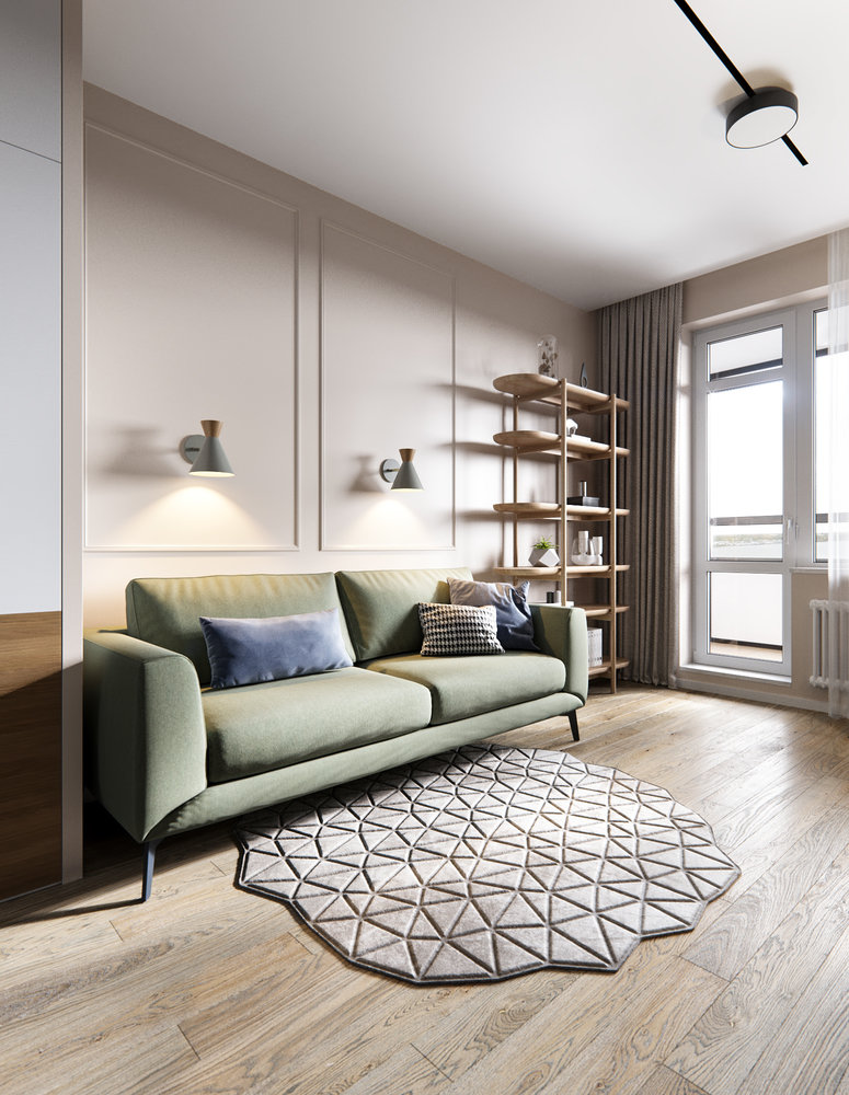 Фотография: Кабинет в стиле Современный, Скандинавский, Квартира, Проект недели, Санкт-Петербург, 3 комнаты, 60-90 метров, Олег Минц – фото на INMYROOM