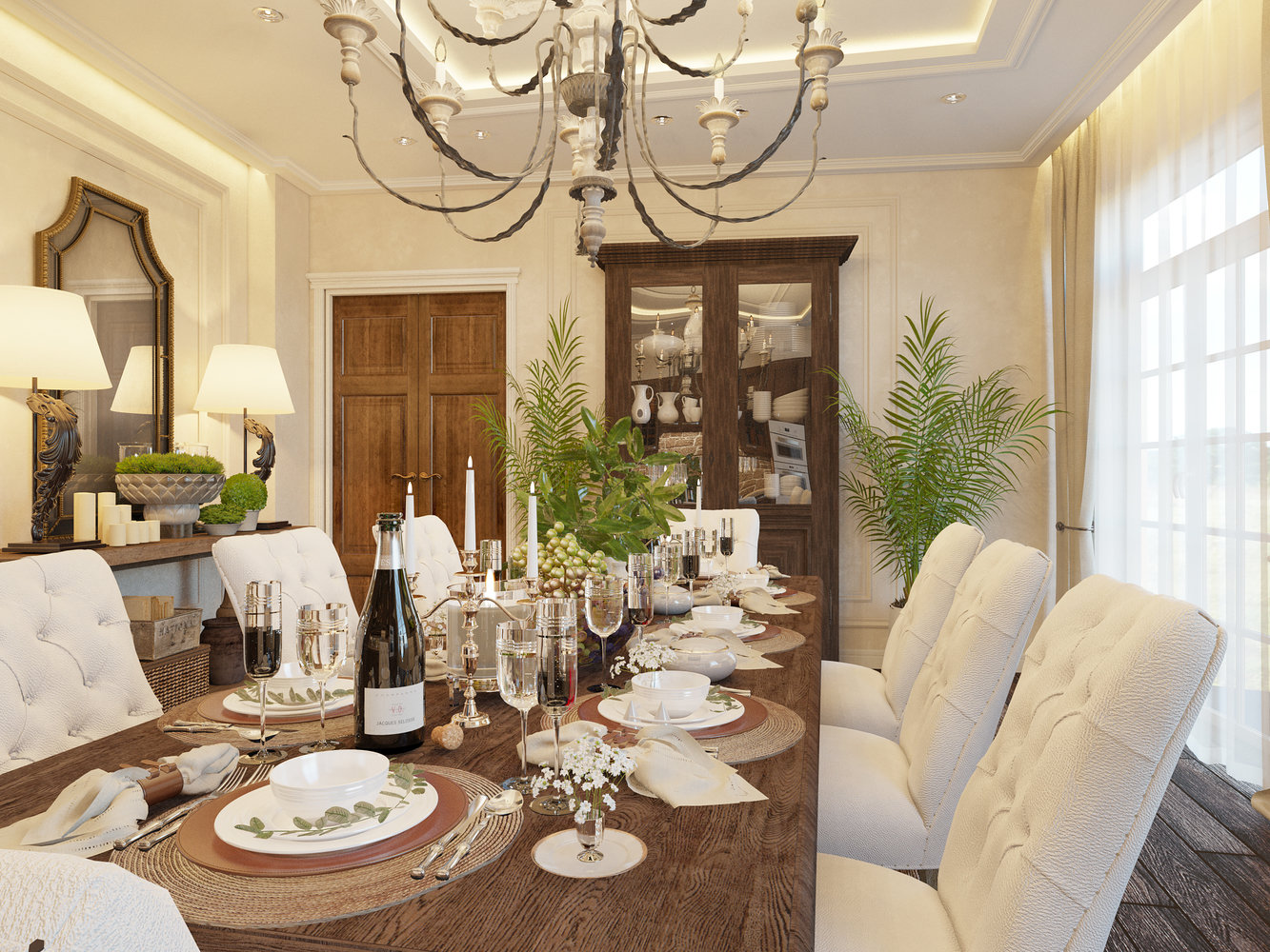 Фото из портфолио дизайн-проект квартиры в винтажном колониальном стиле в г. Москва – фотографии дизайна интерьеров на INMYROOM Фото из портфолио дизайн-проект квартиры в винтажном колониальном стиле в г. Москва – фотографии дизайна интерьеров на INMYROOM