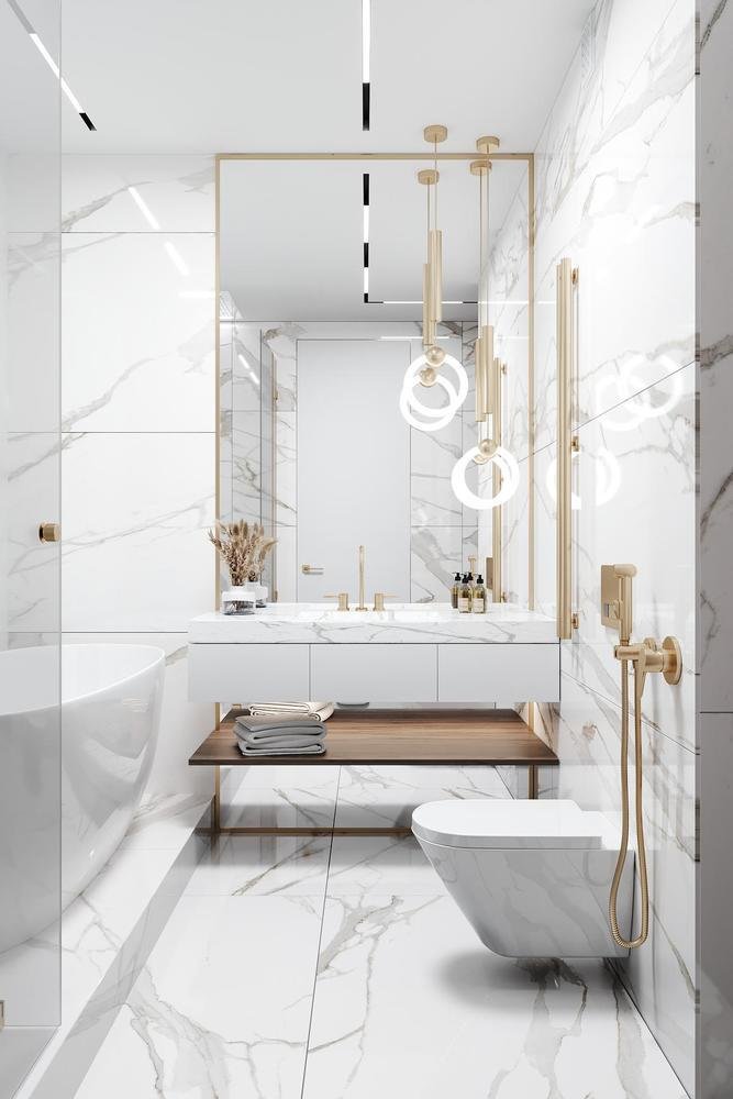 Фото из портфолио Воздушная современная классика в ЖК Матч Пойнт – фотографии дизайна интерьеров на INMYROOM Фото из портфолио Воздушная современная классика в ЖК Матч Пойнт – фотографии дизайна интерьеров на INMYROOM