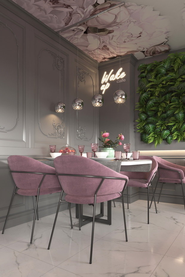 Фото из портфолио Wake up Cafe – фотографии дизайна интерьеров на INMYROOM