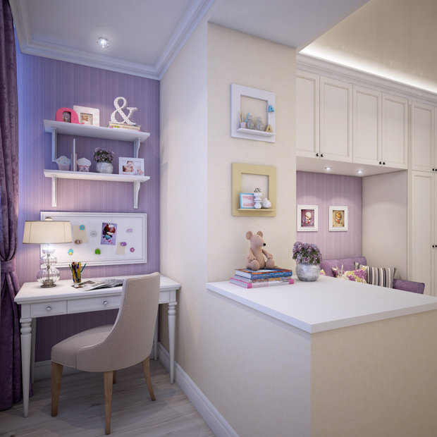 Фото из портфолио Проект квартиры в классическом стиле – фотографии дизайна интерьеров на INMYROOM