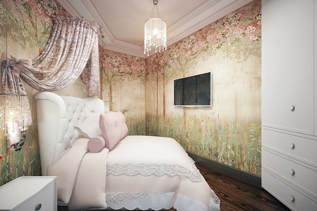 Фото из портфолио Московская классика – фотографии дизайна интерьеров на INMYROOM