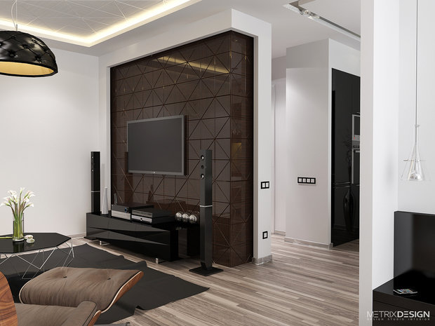 Фото из портфолио Квартира - студия 49 м/кв – фотографии дизайна интерьеров на INMYROOM