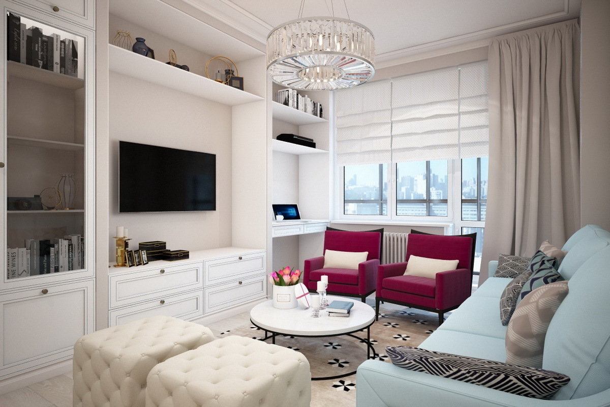 Фотография: Гостиная в стиле Прованс и Кантри, Современный, Квартира, Проект недели, Санкт-Петербург, новостройка, Светлана Иванова, Кирпичный дом, Монолитный дом, 2 комнаты, 60-90 метров – фото на INMYROOM Фотография: Гостиная в стиле Прованс и Кантри, Современный, Квартира, Проект недели, Санкт-Петербург, новостройка, Светлана Иванова, Кирпичный дом, Монолитный дом, 2 комнаты, 60-90 метров – фото на INMYROOM