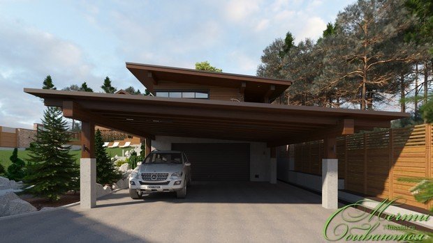 Фото из портфолио Загородная усадьба "Горный воздух" – фотографии дизайна интерьеров на INMYROOM