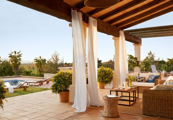 Фотография: Терраса в стиле Прованс и Кантри, Дом, Испания, Дома и квартиры, Майорка – фото на INMYROOM