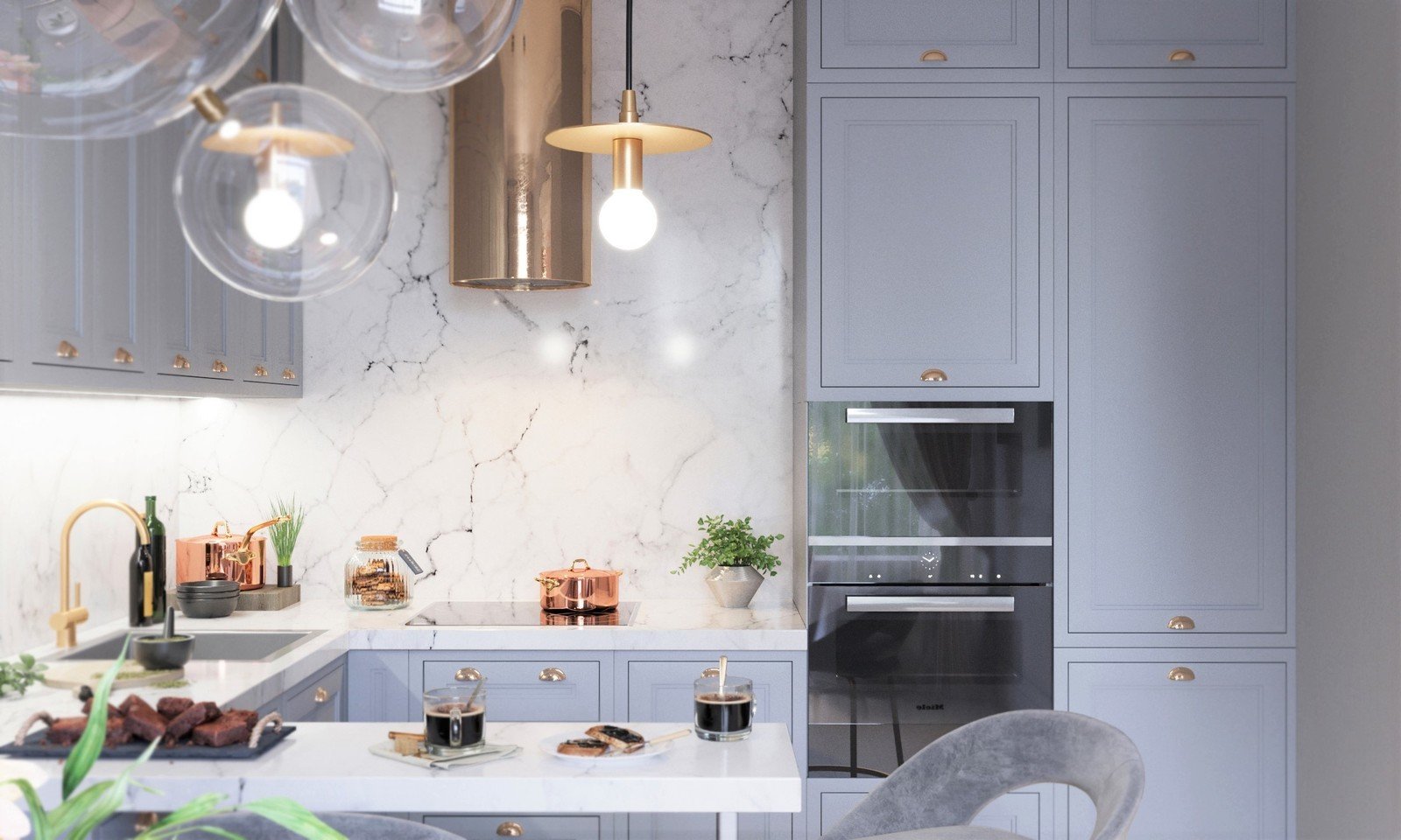 Фотография: Кухня и столовая в стиле Современный, Квартира, Проект недели, Химки, Елена Иванова, 3 комнаты, 60-90 метров, ЖК «Левобережный» – фото на INMYROOM Фотография: Кухня и столовая в стиле Современный, Квартира, Проект недели, Химки, Елена Иванова, 3 комнаты, 60-90 метров, ЖК «Левобережный» – фото на INMYROOM