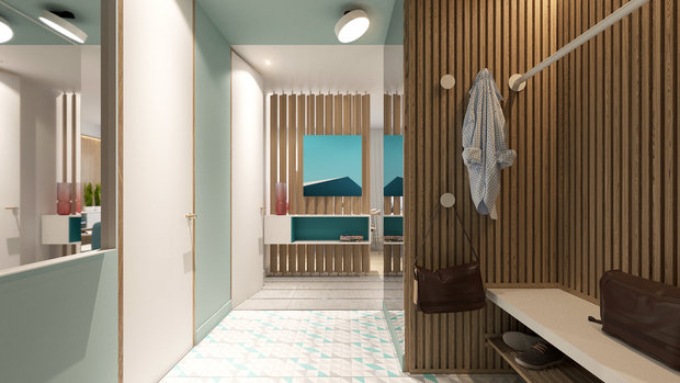 Фото из портфолио Квартира на Фермском шоссе – фотографии дизайна интерьеров на INMYROOM