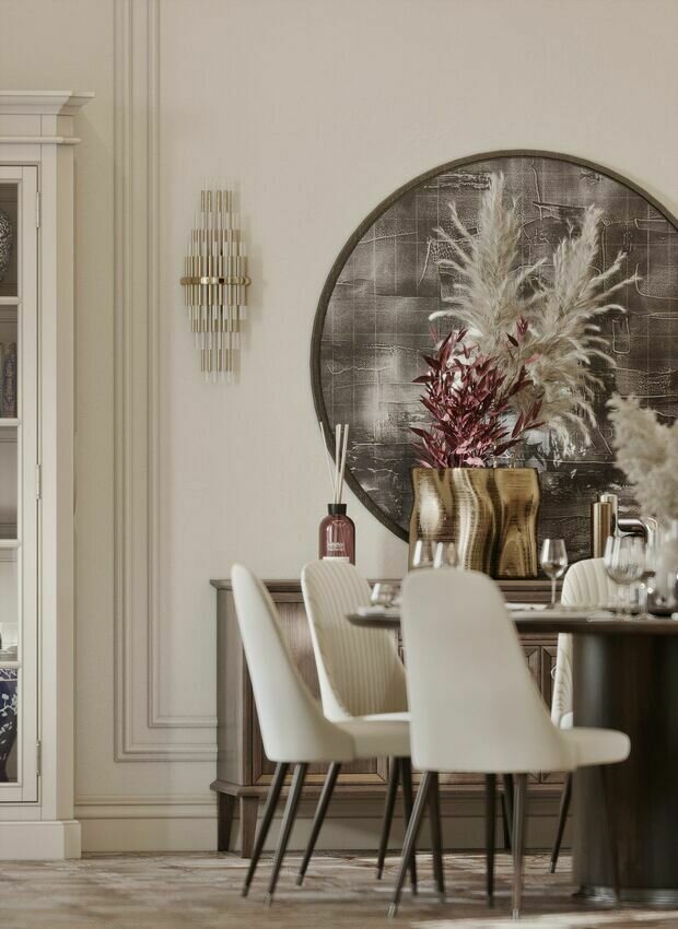 Фото из портфолио Классический интерьер двухуровневой квартиры  – фотографии дизайна интерьеров на INMYROOM