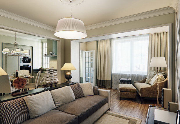 Фото из портфолио Квартира на Проспекте Мира – фотографии дизайна интерьеров на INMYROOM